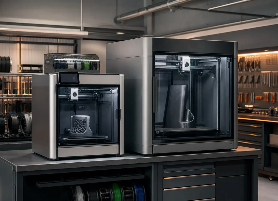 Mehrere FDM-3D-Drucksysteme für technische Einzelteile und Kleinserien bei BEICK