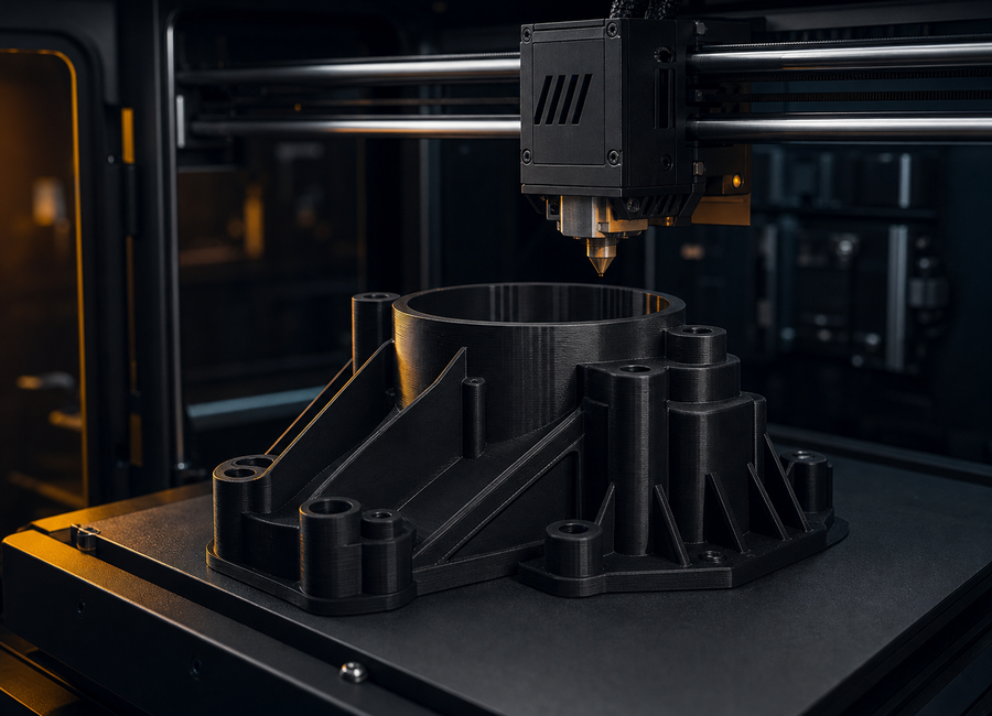 Industrielle FDM-3D-Druckfertigung für technische Bauteile